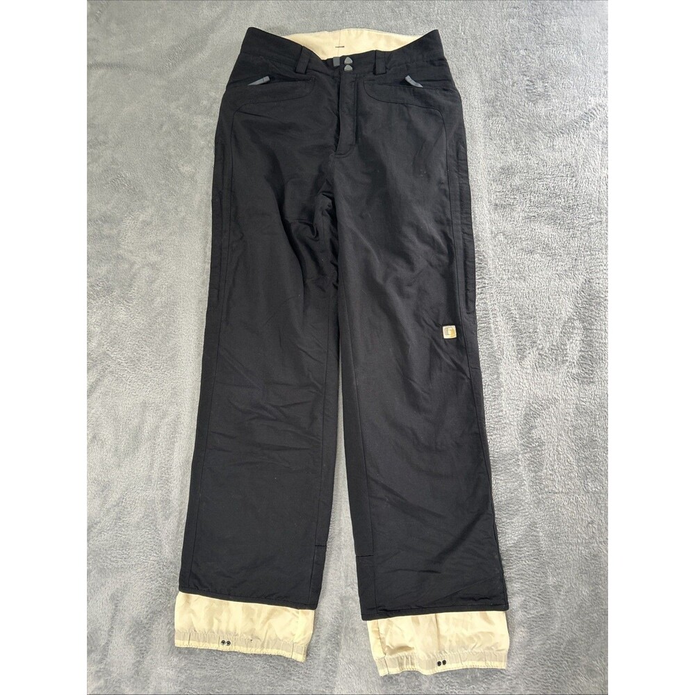 Burton Toast Snow Pants Womens Medium Black Insulated Ski Snowboard Winter Warm